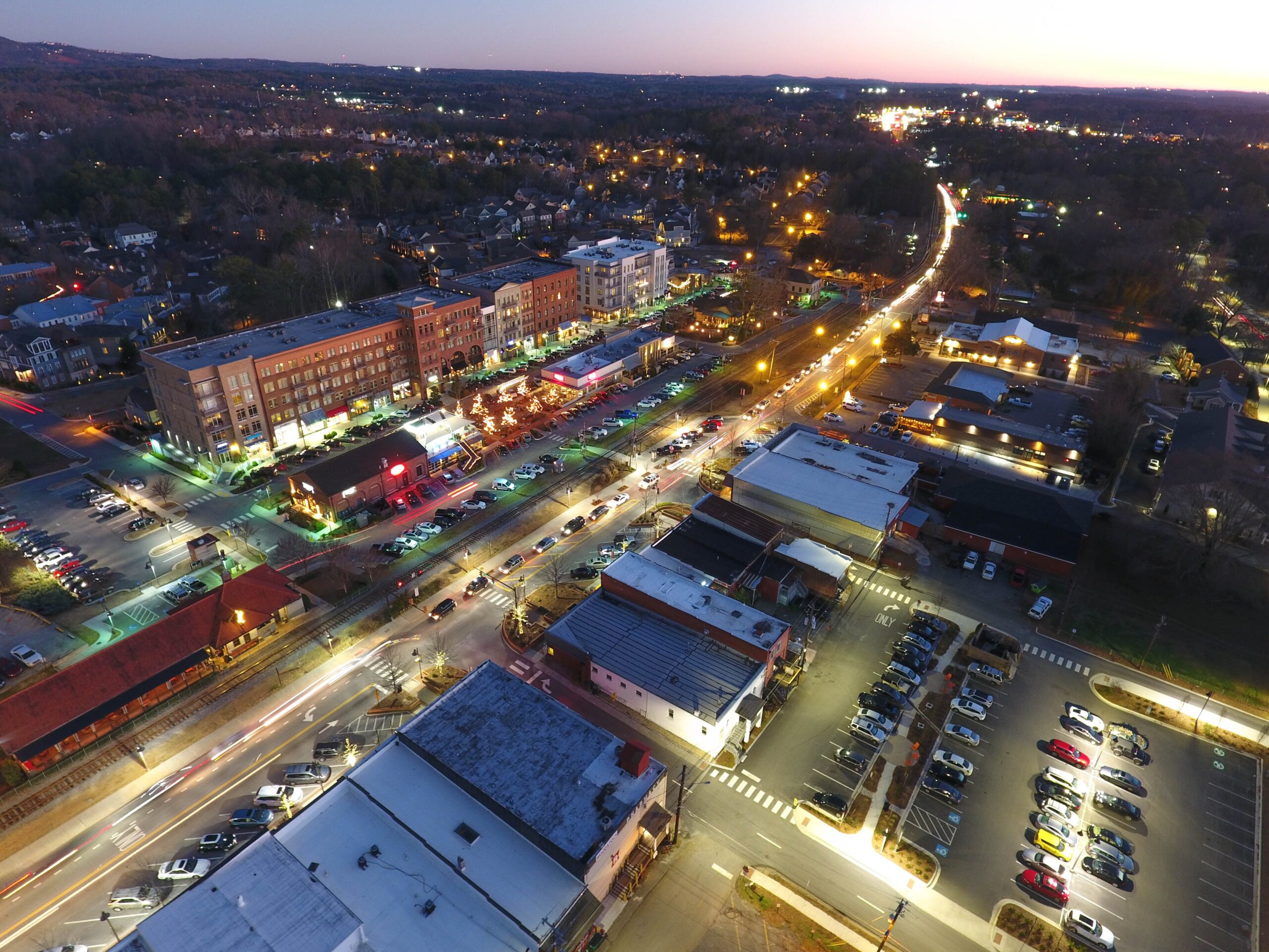 Downtown Woodstock Georgia fitness equipment repair service area